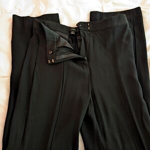 Women's J. Crew Crepe Front-Seam Dress Pants size 6T